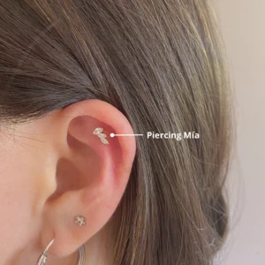 Piercing Labret Mía Titanio Grado Implante